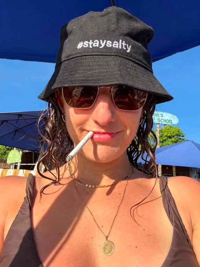 It’s giving Fear and Loathing in Las Vegas vibes… or fear and loathing in Selong Belanak

#guestgettingsalty
#saltmerch
